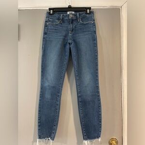 PAIGE Verdugo Ankle Raw Hem Women's Jeans Sz 25‎